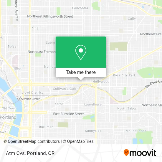 Atm Cvs map