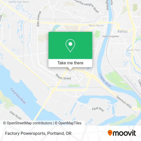 Factory Powersports map