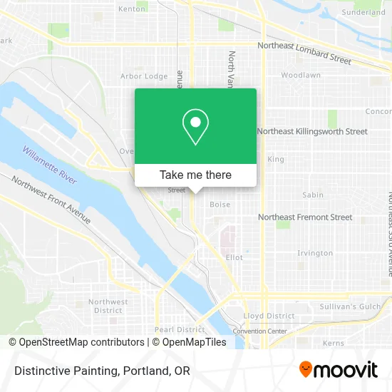 Distinctive Painting map