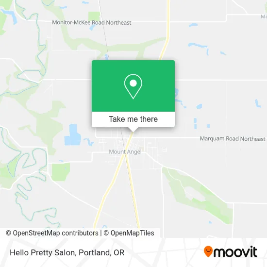 Hello Pretty Salon map