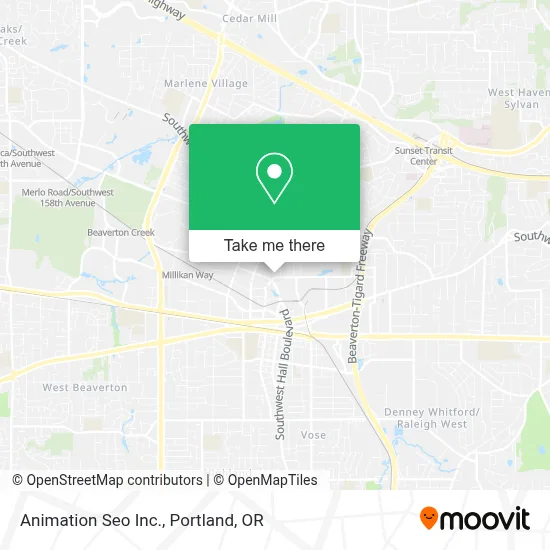 Animation Seo Inc. map