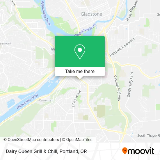 Dairy Queen Grill & Chill map