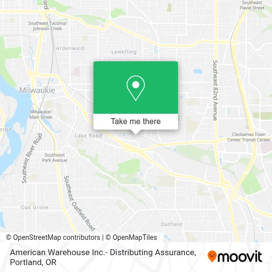 American Warehouse Inc.- Distributing Assurance map