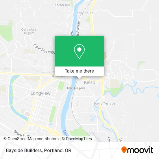 Bayside Builders map