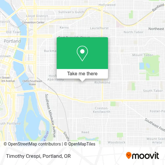 Timothy Crespi map