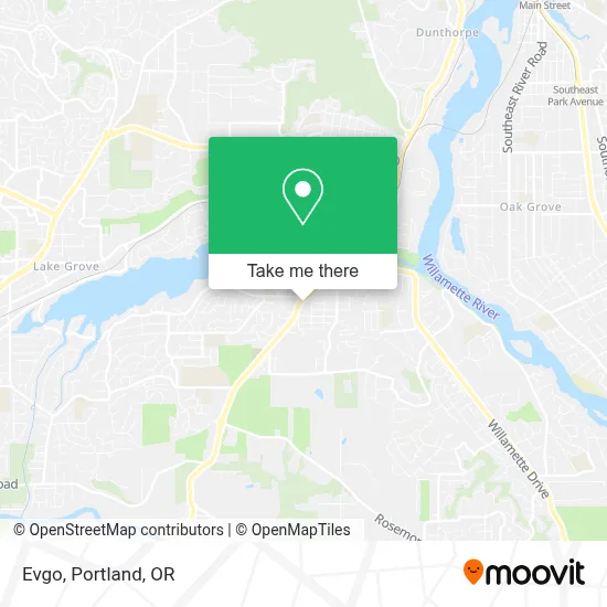 Evgo map