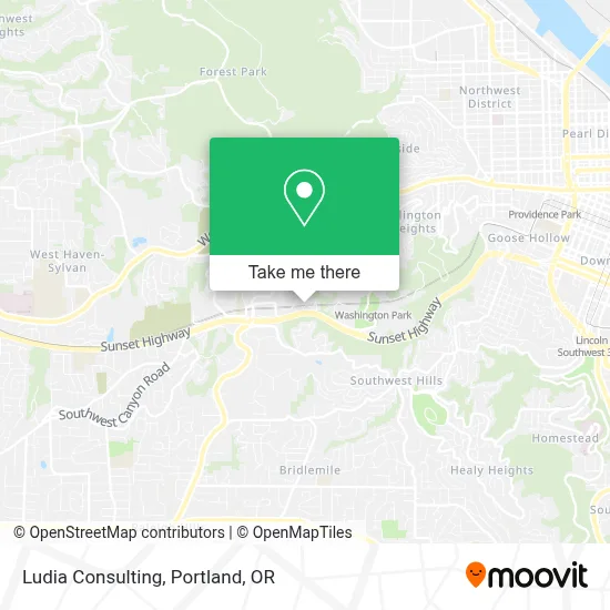 Ludia Consulting map