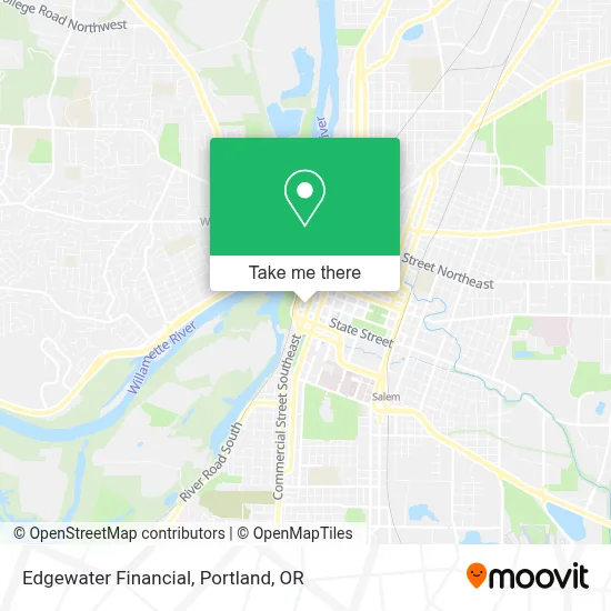 Edgewater Financial map
