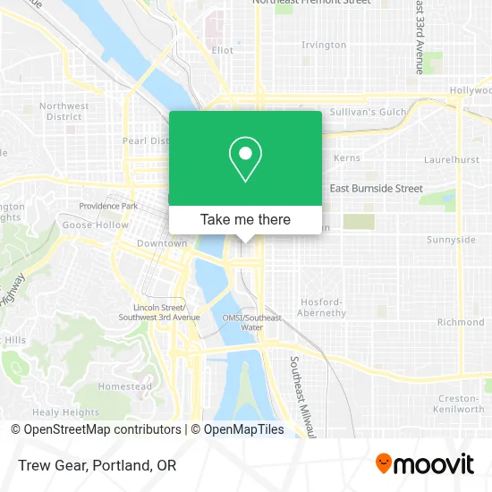 Trew Gear map