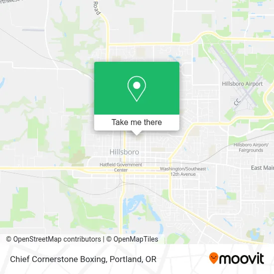 Chief Cornerstone Boxing map