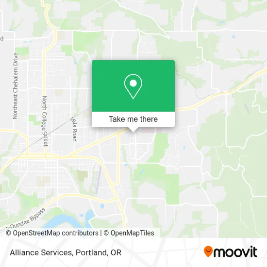 Alliance Services map