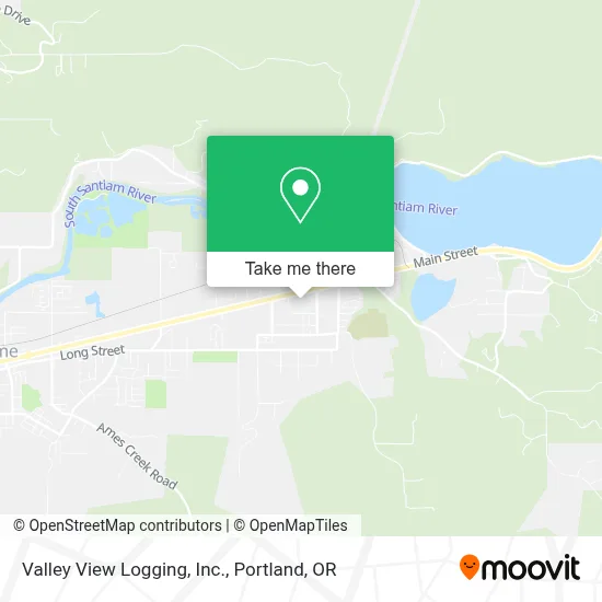 Valley View Logging, Inc. map