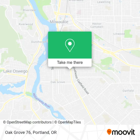 Oak Grove 76 map
