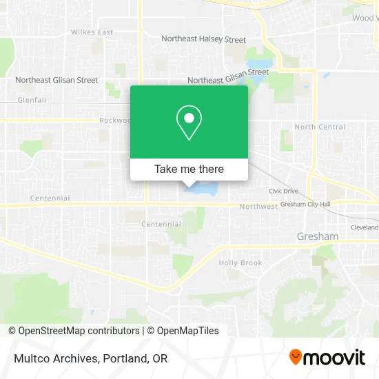 Multco Archives map