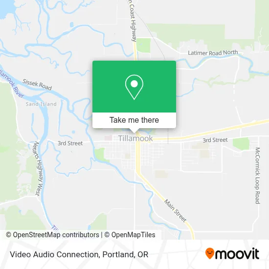 Video Audio Connection map