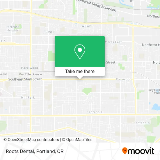 Roots Dental map