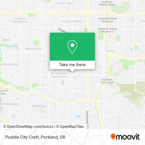 Puddle City Craft map