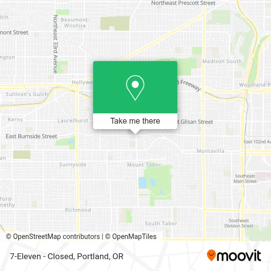 7-Eleven - Closed map