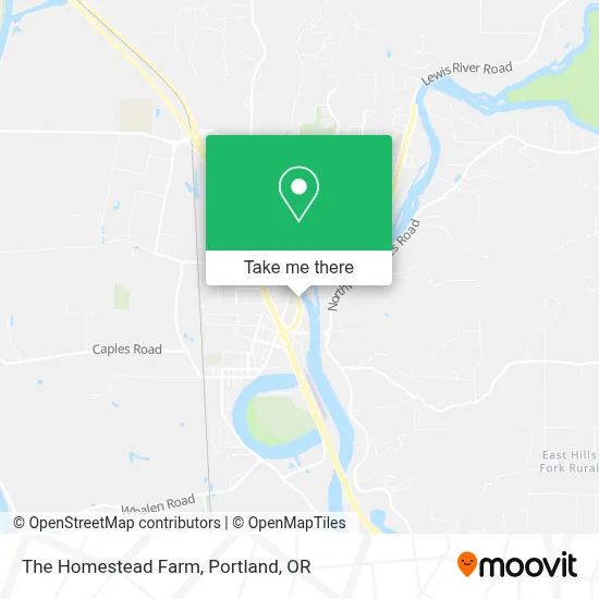The Homestead Farm map