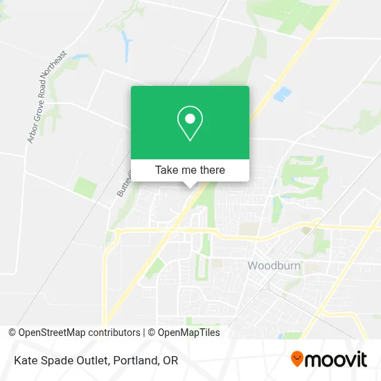 Kate Spade Outlet map