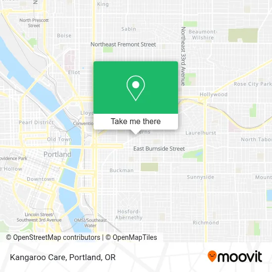 Kangaroo Care map