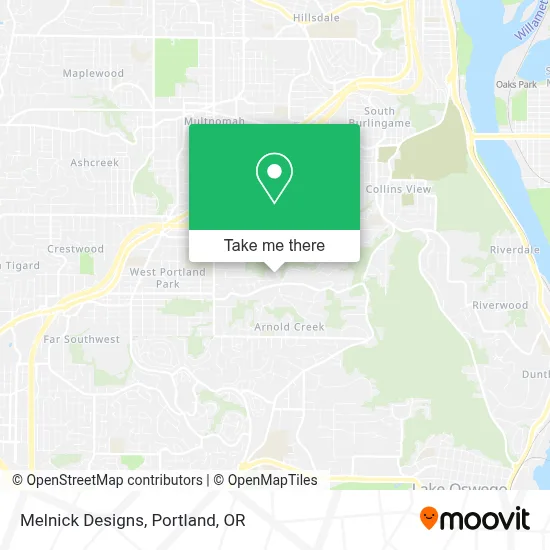 Melnick Designs map
