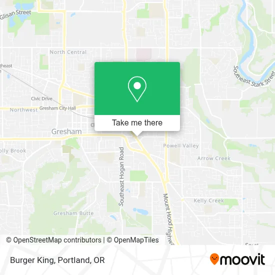 Burger King map