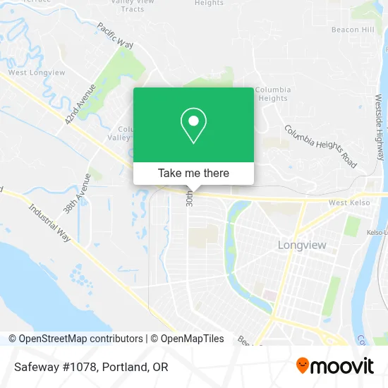 Safeway #1078 map