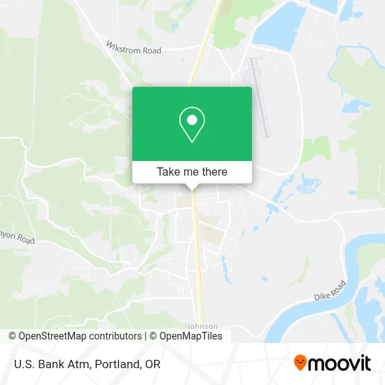 U.S. Bank Atm map