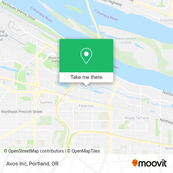 Avos Inc map