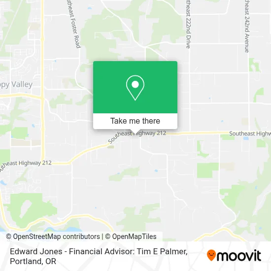 Edward Jones - Financial Advisor: Tim E Palmer map