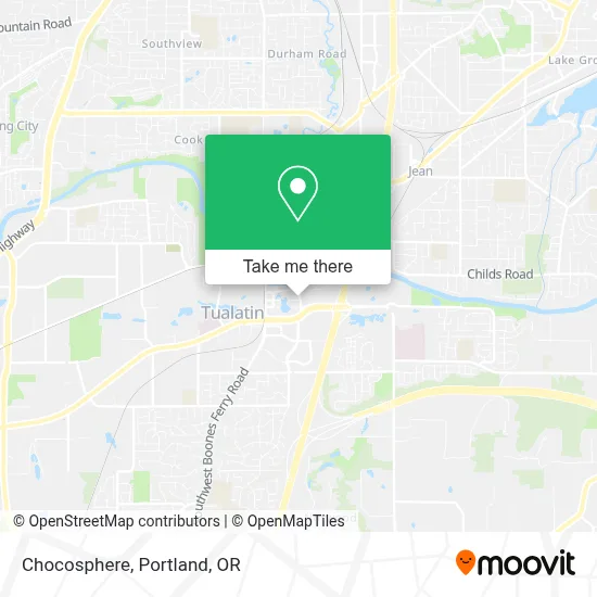 Chocosphere map