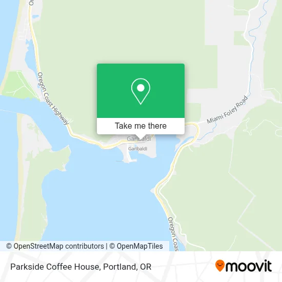 Parkside Coffee House map