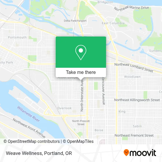 Weave Wellness map