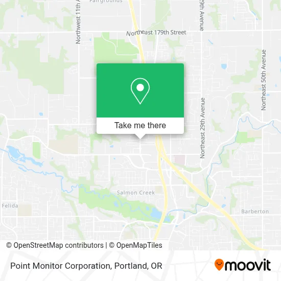 Point Monitor Corporation map