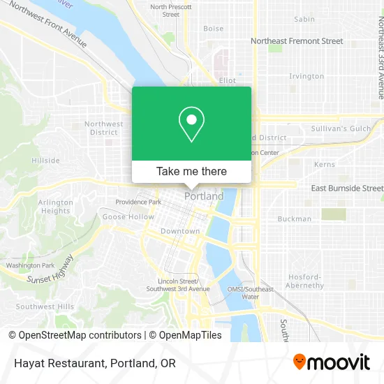 Hayat  Restaurant map