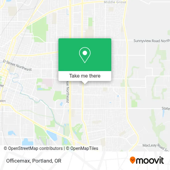 Officemax map