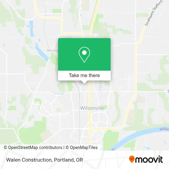 Walen Construction map
