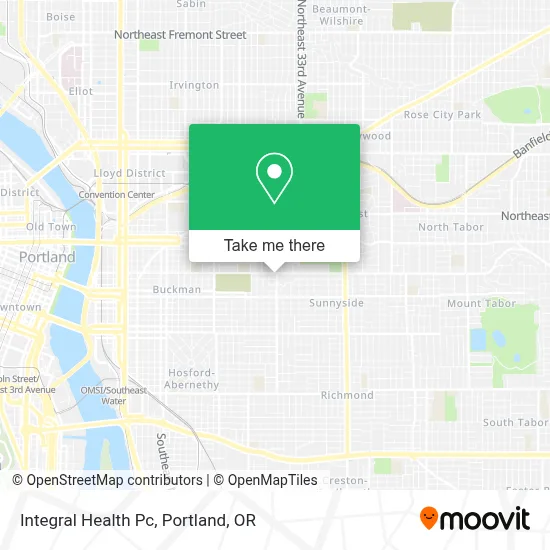 Integral Health Pc map