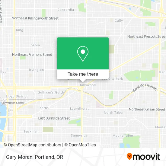 Gary Moran map