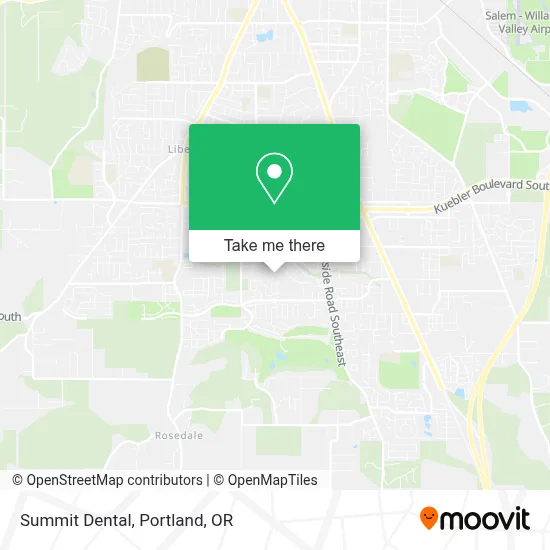 Summit Dental map