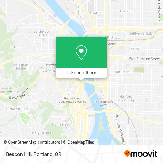 Beacon Hill map