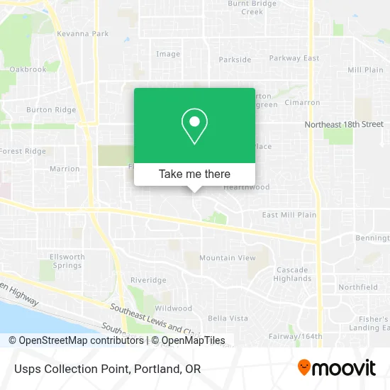 Usps Collection Point map