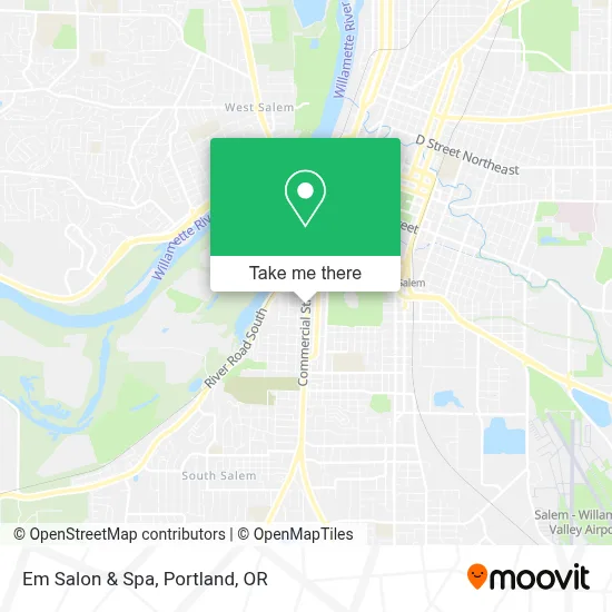 Em Salon & Spa map