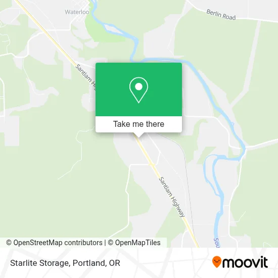 Starlite Storage map