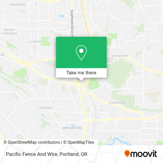 Pacific Fence And Wire map