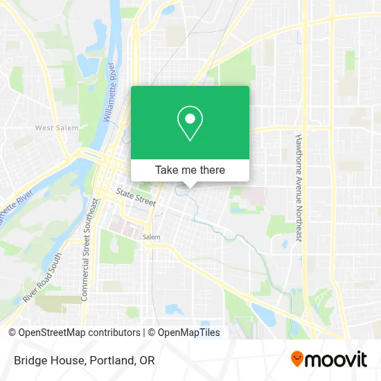 Bridge House map