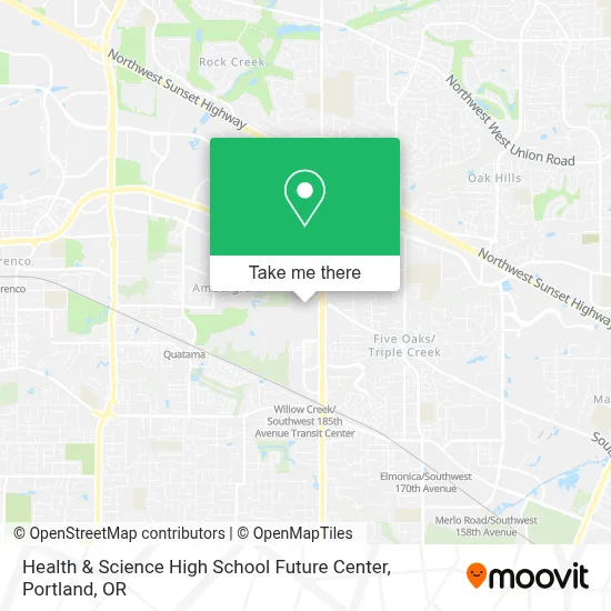 Health & Science High School Future Center map