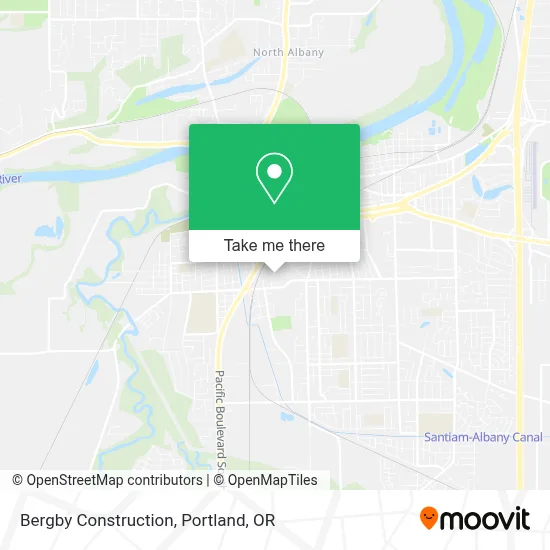 Bergby Construction map
