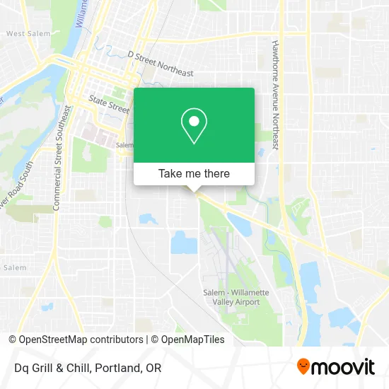 Dq Grill & Chill map